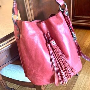 Patricia Nash Red Leather Purse